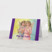 Mooie  Angels Paas Kaart (Voorkant)