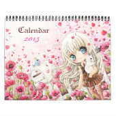 Mooie anime chibi meisjes Agenda 2013 Kalender (Hoes)