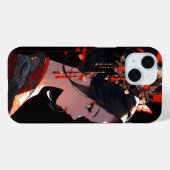 Mooie Anime Geisha Case-Mate iPhone Case (Achterkant (horizontaal))