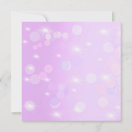 Mooie Anime Girl Glitchcore Bloemen Kaart (Achterkant)