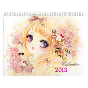 Mooie anime meisjes Agenda 2013 Kalender