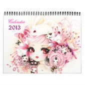 Mooie anime meisjes Agenda 2013 Kalender (Hoes)