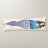 Mooie anime vrouw lichaamskussen (Voorkant)