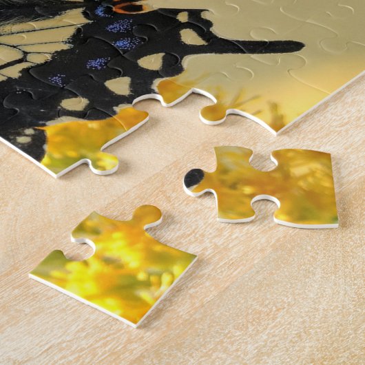 Mooie Anise Swallowtail Butterfly in the Sun Legpuzzel (Zijkant)