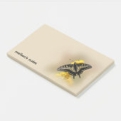 Mooie Anise Swallowtail Butterfly in the Sun Post-it® Notes (Schuin)