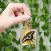 Mooie Anise Swallowtail Butterfly in the Sun Sleutelhanger (Hand)