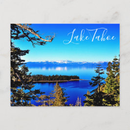 MOOIE ANSICHTKAART VAN MEER TAHOE BRIEFKAART