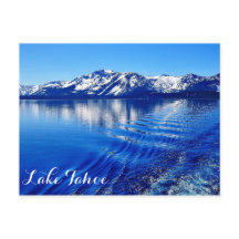 MOOIE ANSICHTKAART VAN MEER TAHOE