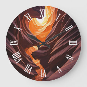 Mooie Antelope Canyon Navajo Nation Grote Klok