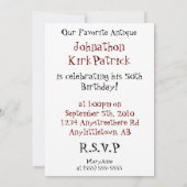 Mooie Antiek autofoto uitnodigen Kaart (Achterkant)