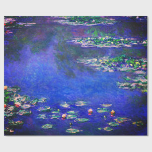 Mooie antieke waterlelies van Claude Monet Cadeaupapier