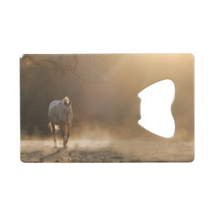 Mooie Appaloosa in Golden Sunlight Bottle Open Creditkaart Flessenopener