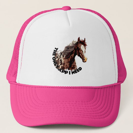 Mooie Appaloosa Trucker Pet (Voorkant)