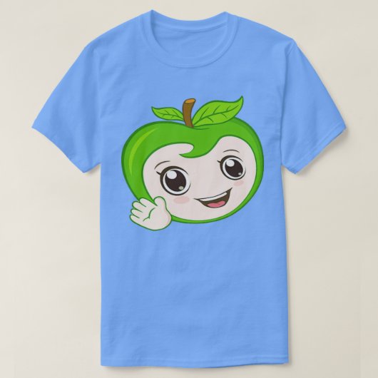 mooie appel t-shirt (Design voorkant)
