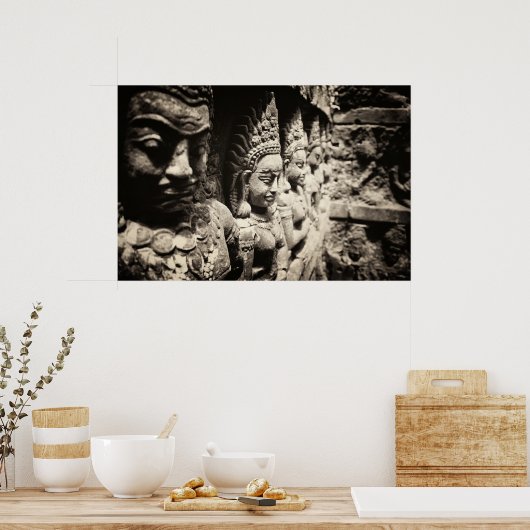 Mooie Apsaras Poster (Keuken)