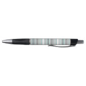 Mooie aqua grijze strepen pen (Bodem)