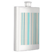 Mooie aqua witte strepen flacon (Rechts)