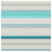 Mooie aqua witte strepen stof (Close Up)