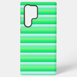 Mooie aquagroene strepen samsung galaxy hoesje