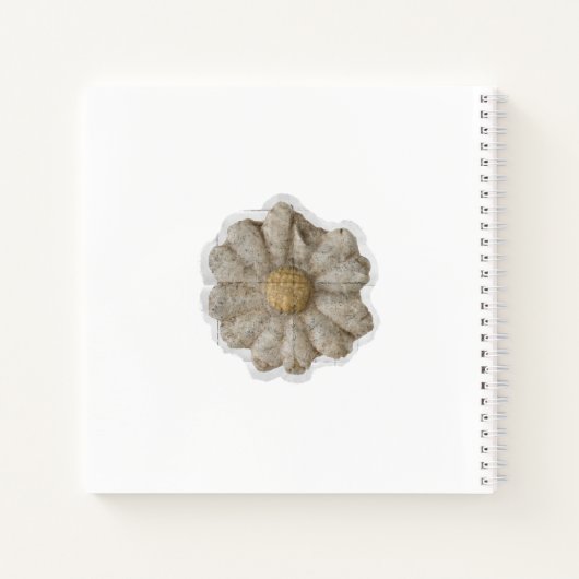 Mooie aquarel beeld Collage achtergrond Notitieboek (Achterkant)