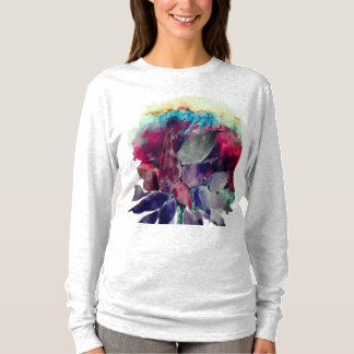 Mooie Aquarel Bloeiende Bloemen T-shirt