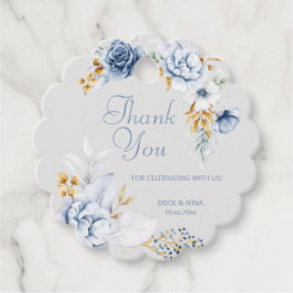 Mooie Aquarel Bloem Dank Je Bedankjes Labels