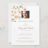 Mooie Aquarel Bloemen Feest van het Leven Kaart (Voorkant)