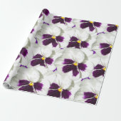 Mooie aquarel collage van witte slipjes cadeaupapier (Uitgerold)