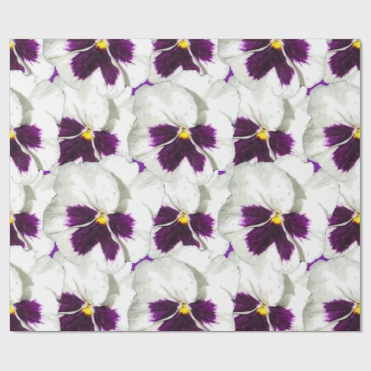 Mooie aquarel collage van witte slipjes cadeaupapier (Vlak)