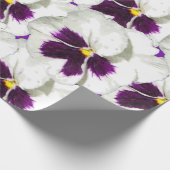 Mooie aquarel collage van witte slipjes cadeaupapier (Hoek)