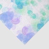 Mooie Aquarel Effect Inpakpapier Tissuepapier (Detail)