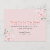 Mooie Aquarel Gardeerpen Gardeerinstructies Brood Bedankkaart (Achterkant)