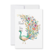 Mooie aquarel groene pauw