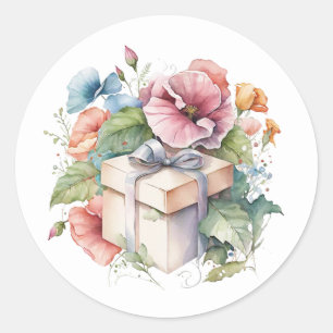 Mooie Aquarel Stickers