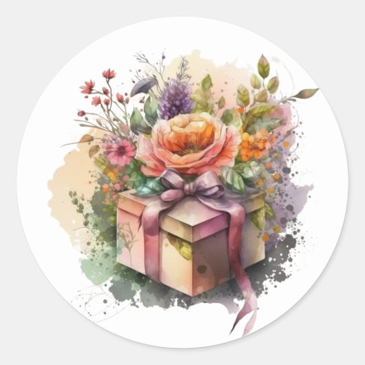 Mooie Aquarel Stickers (Voorkant)