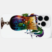 MOOIE AQUELEURKLEUREN MARDI GRAS-DRANKEN Case-Mate iPhone CASE (Achterkant (horizontaal))