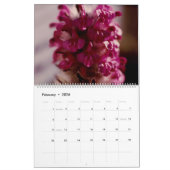Mooie Arctische Wilde-bloemen Kleurwand Kalender (Feb 2026)