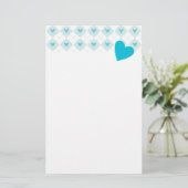 Mooie Argyle Briefpapier (Staand voorkant)