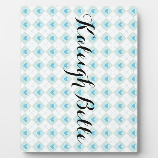 Mooie Argyle Fotoplaat (Voorkant)