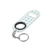 Mooie Argyle Sleutelhanger Flessenopener (Achterkant Gekanteld)