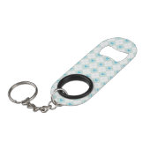 Mooie Argyle Sleutelhanger Flessenopener (Voorkant Gekanteld)