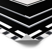 Mooie Art Deco-afdrukken Poster (Hoek)