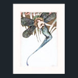 Mooie Art Deco Butterfly Fairy Poster<br><div class="desc">Een serie van zes kleine,  maar prachtige Art Deco-illustraties van mooie vlinderfeeën. Opmerking: het uitbreiden van dit afbeelding kan resulteren in een poster van slechte kwaliteit.</div>