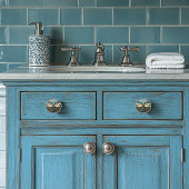 Mooie Art Deco Dragonfly Pareltjes Turquoise Gold Keramische Knop