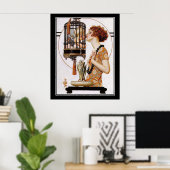 Mooie Art Deco Print (Thuiskantoor)