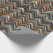 Mooie Art Deco tegelpatroon Inpakpapier  (Hoek)
