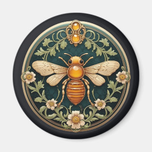 Mooie Art Nouveau Bij Magneet