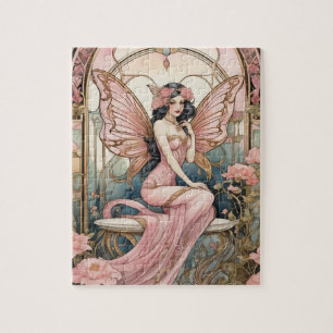 Mooie Art Nouveau Fairy Legpuzzel