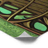 Mooie Art-stijl Poster (Hoek)