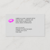 Mooie / Artistieke Geborsteld Visitekaartje (Achterkant)